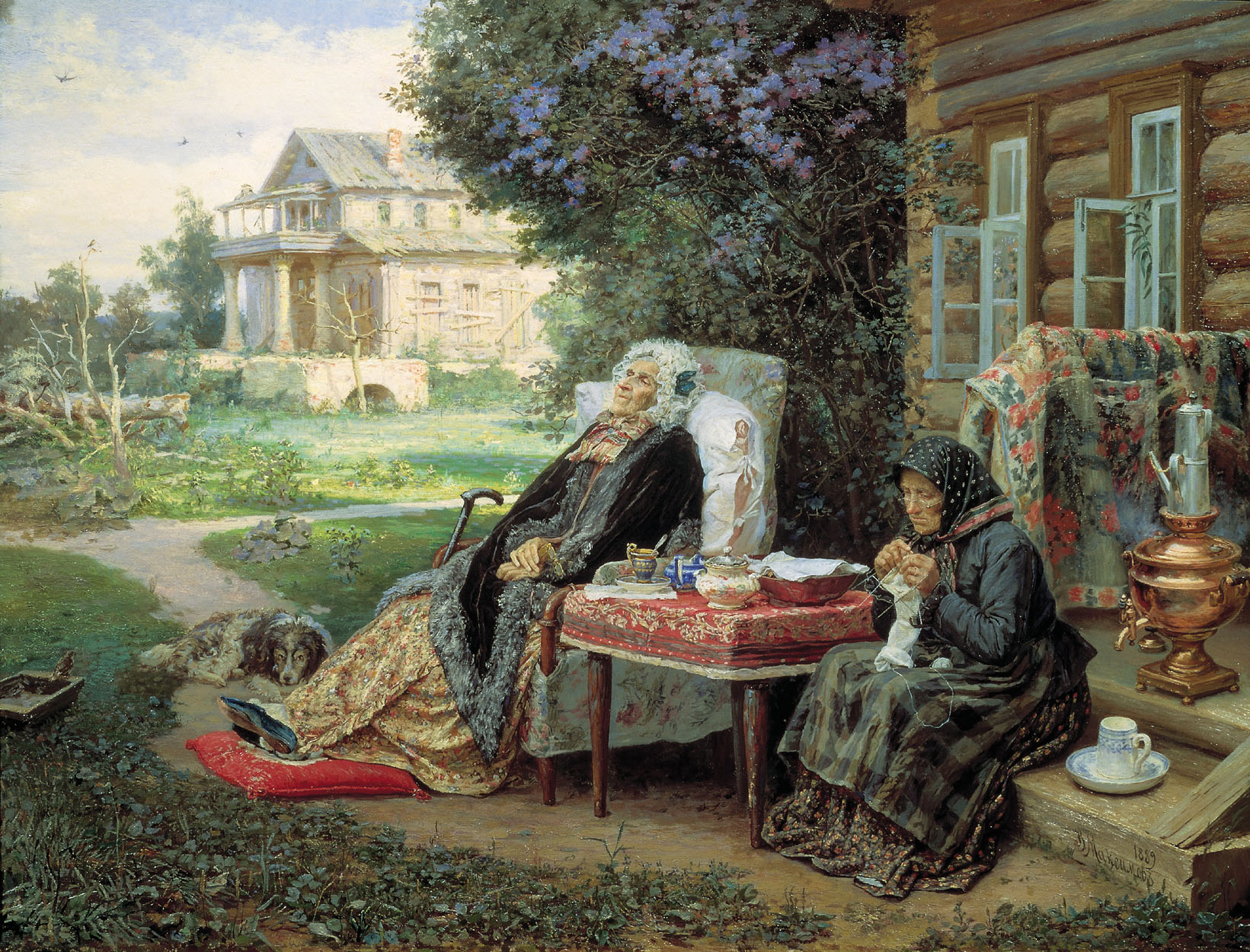 Сочинение по картине В.М. Максимова «Все в прошлом»
